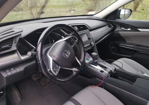 Honda Civic cena 63000 przebieg: 15554, rok produkcji 2020 z Warszawa małe 22